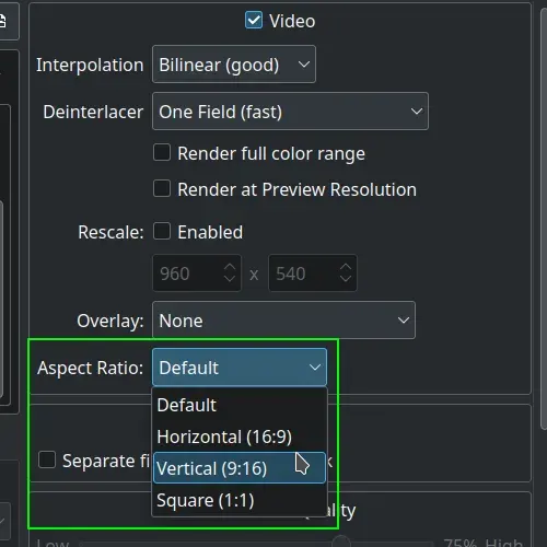 Adding Multi-format Rendering